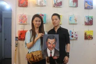【羅卓睿老師 Nature Art Workshop】香港打工仔變身Mr. Bean畫家!師姐Phoebe震撼之作大公開!🎨🤩