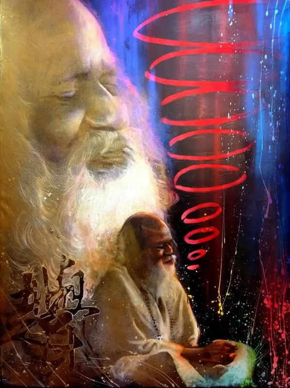 🔴SOLD*Maharishi Mahesh Yogi Transcending