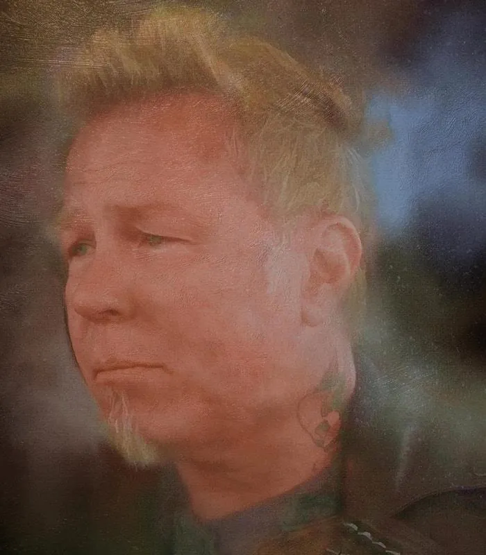 🔴SOLD*James Hetfield from Metallica