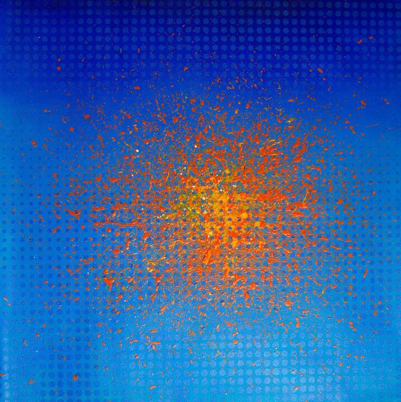 Solar Pulse : Abstract Work Collaborate with Tatyana Tingyan