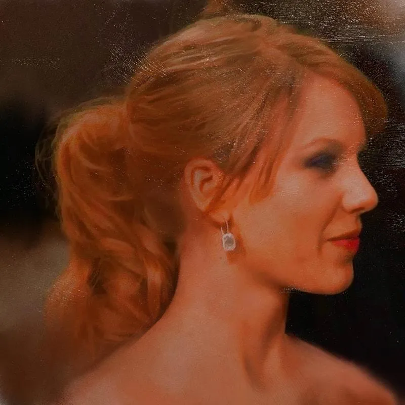 🔴SOLD*Taylor Swift painting by Michael Andrew Law for sale