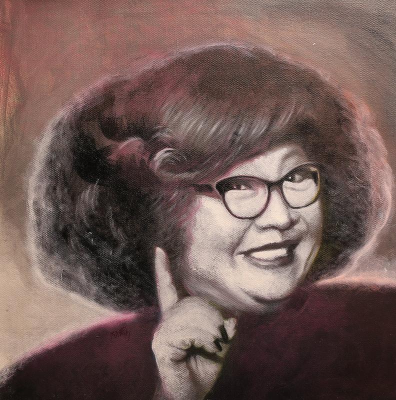 Untitled ( Lydia Shum Din-ha 沈殿霞 ) Painting