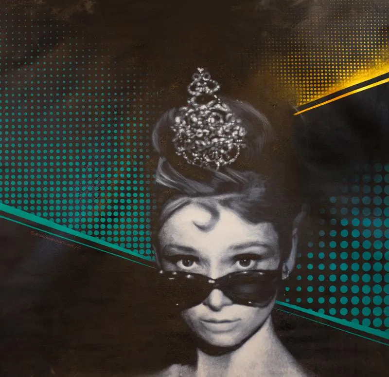 🔴SOLD*Untitled (Audrey Hepburn - Holly Golightly)